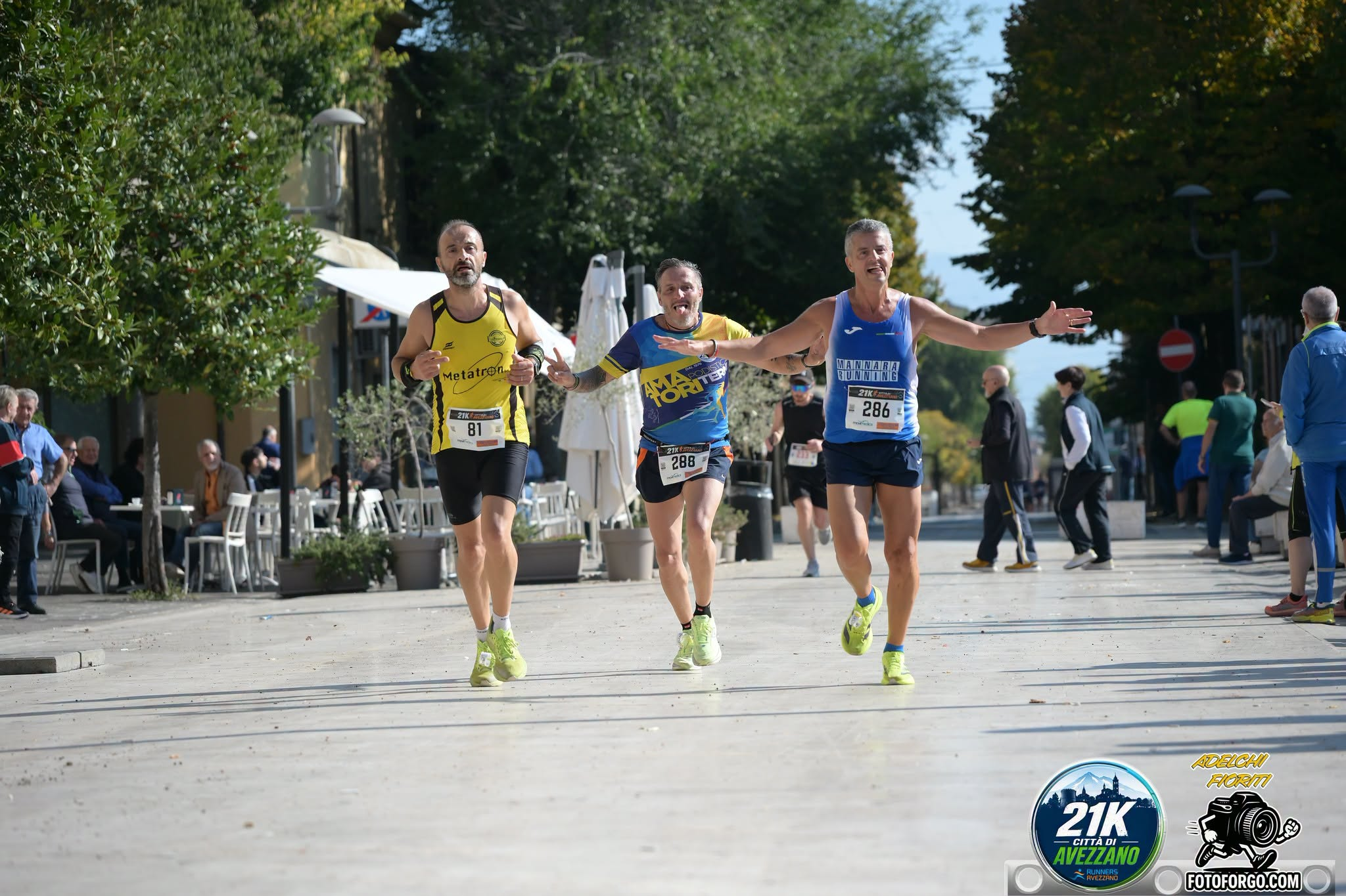 In gara · 21K Avezzano 2026
