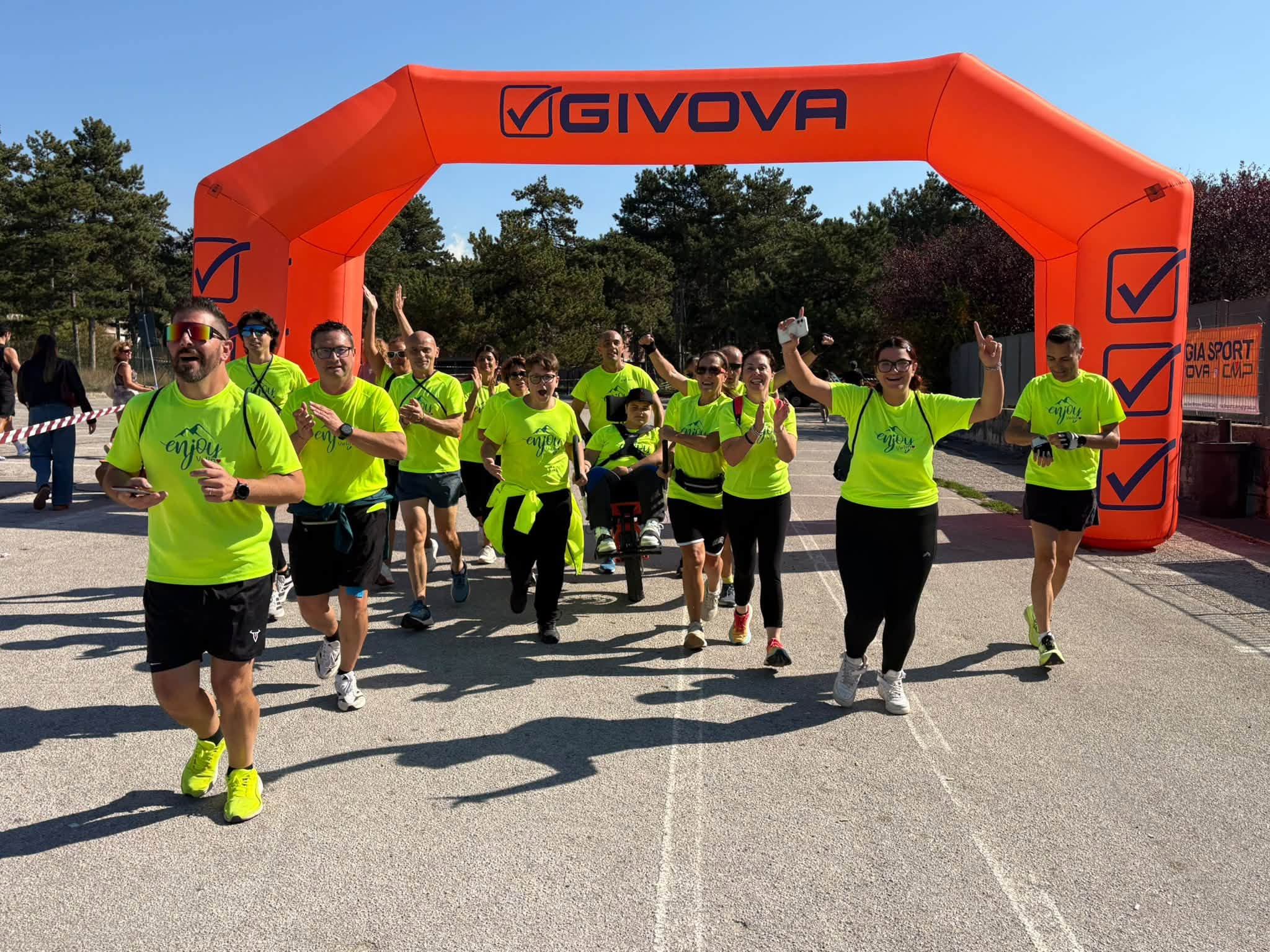 Inclusione · Enjoy Velino con la Joëlette alla 21K Avezzano 2026