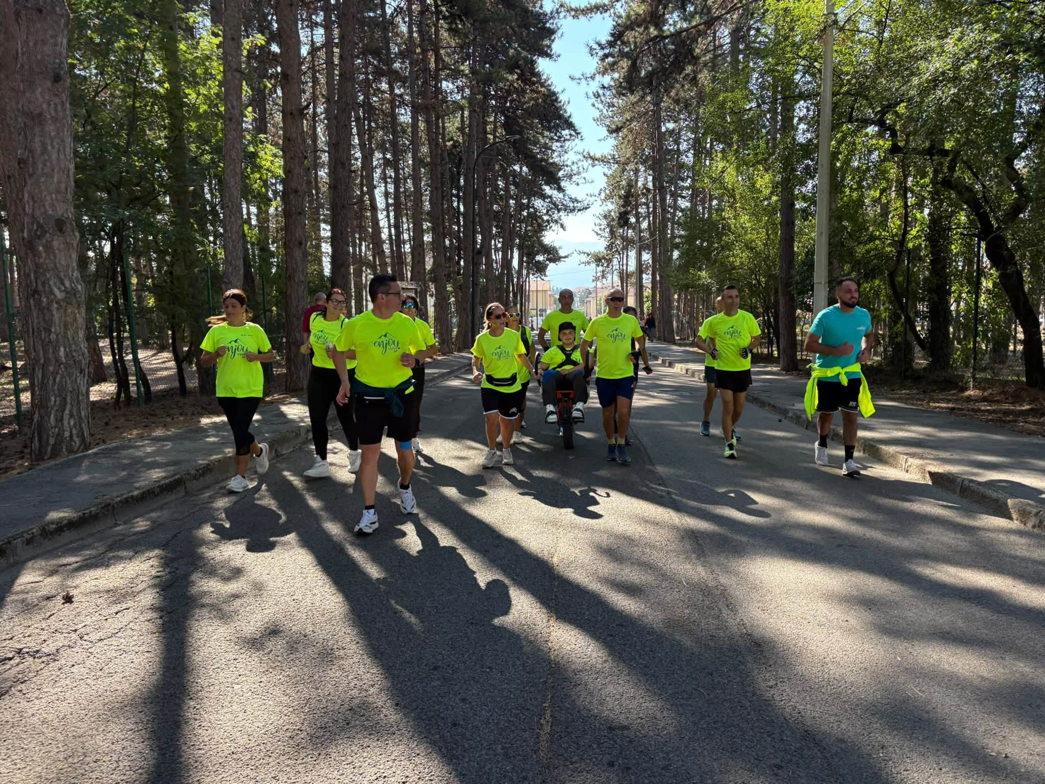Enjoy Velino con la Joëlette sul percorso · 21K Avezzano 2026