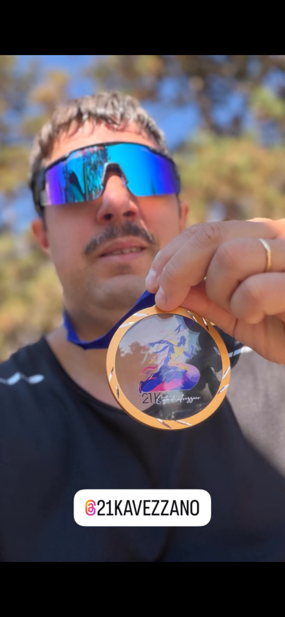 Medaglia 21K Avezzano 2026
