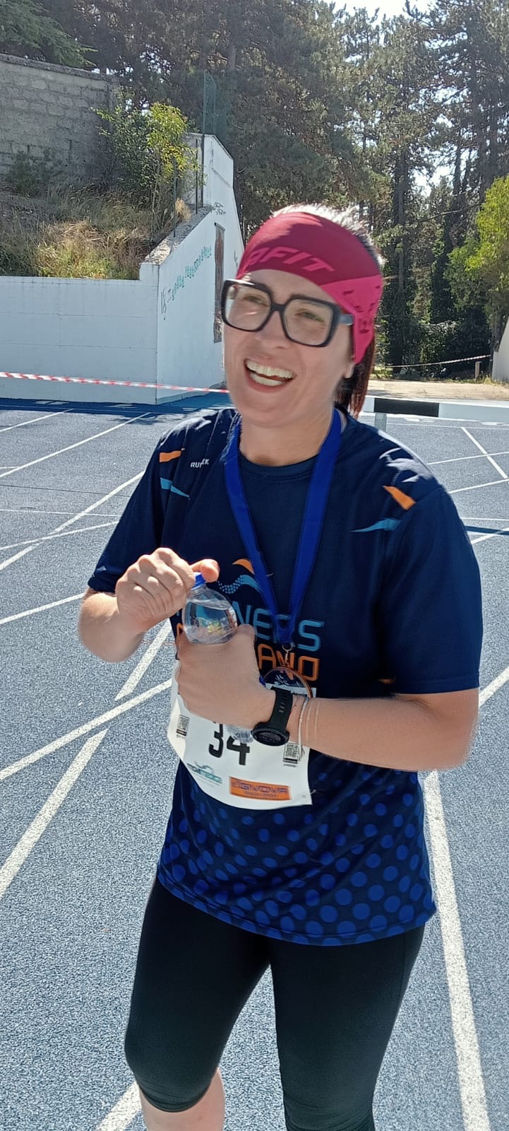 Sorriso dopo il traguardo · 21K Avezzano 2026